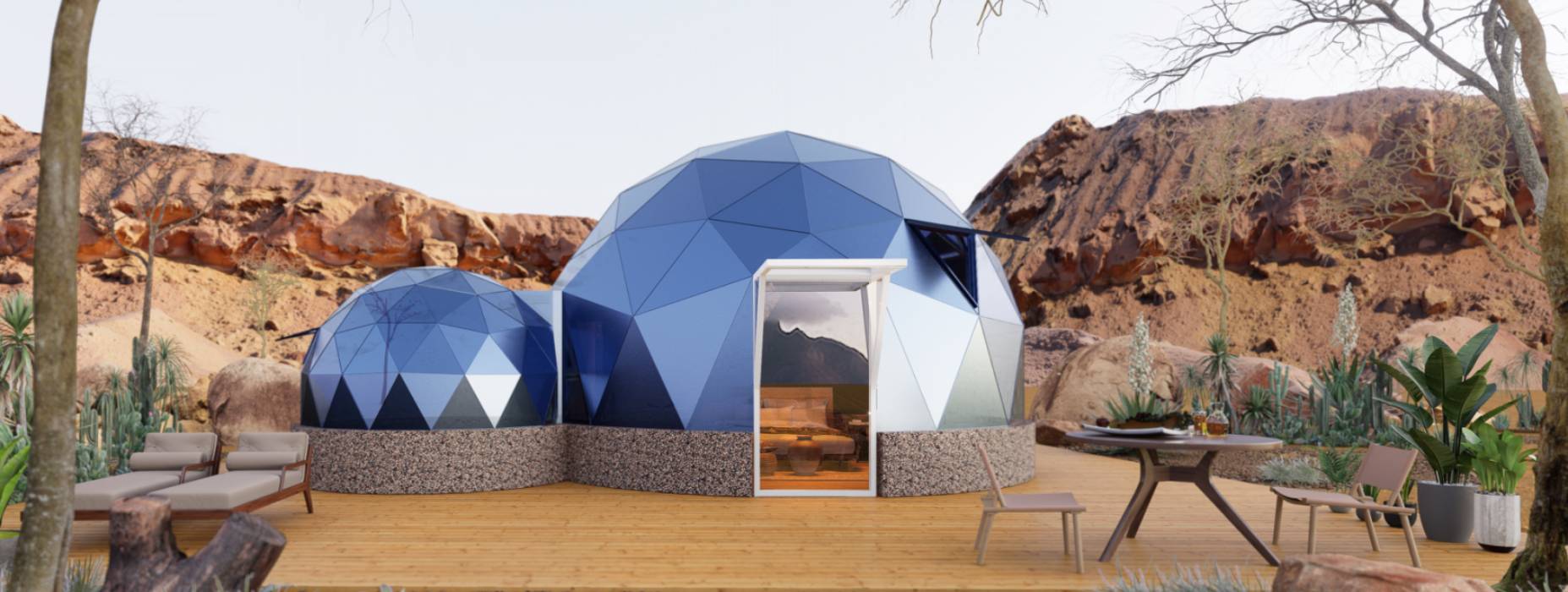 呼和浩特球形智能光伏玻璃星空房